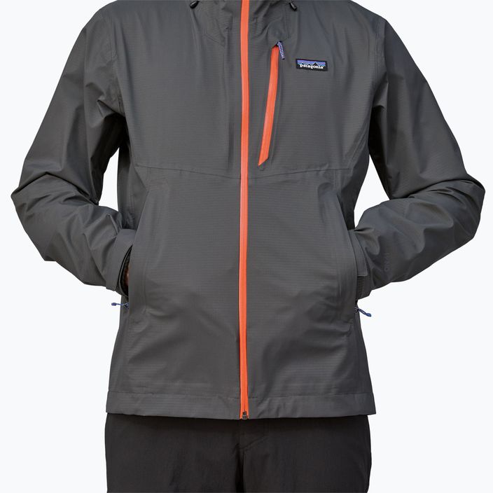 Куртка-дощовик чоловіча Patagonia Granite Crest Rain forge grey 4