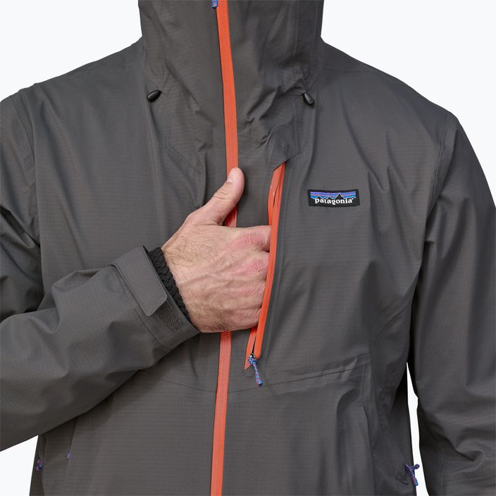 Куртка-дощовик чоловіча Patagonia Granite Crest Rain forge grey 5