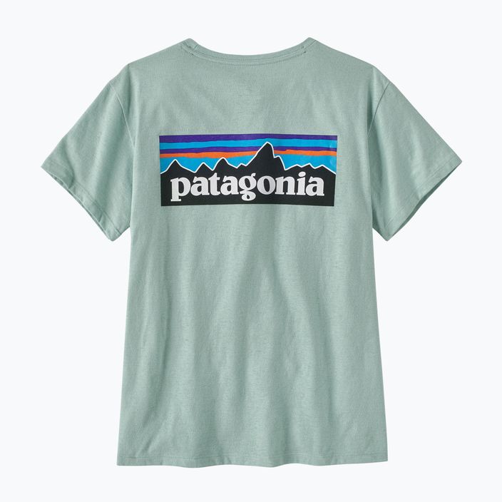 Жіноча трекінгова футболка Patagonia P-6 Logo Responsibili-Tee wispy green 4