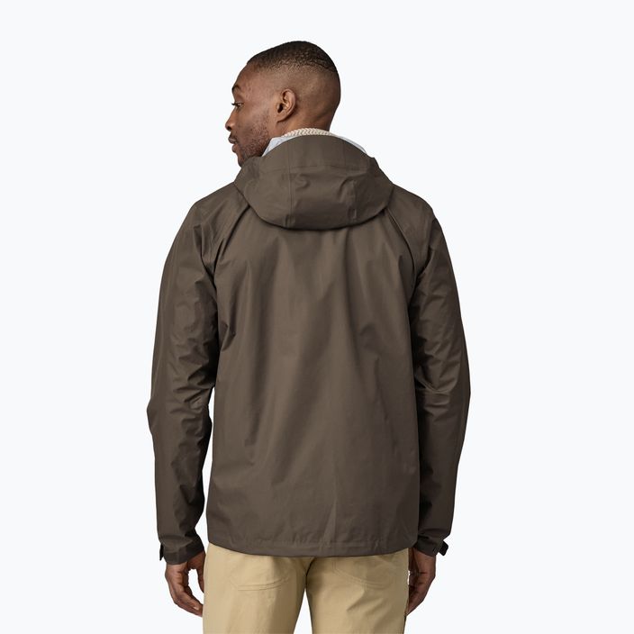 Куртка-дощовик чоловіча Patagonia Torrentshell 3L Rain dark walnut 2