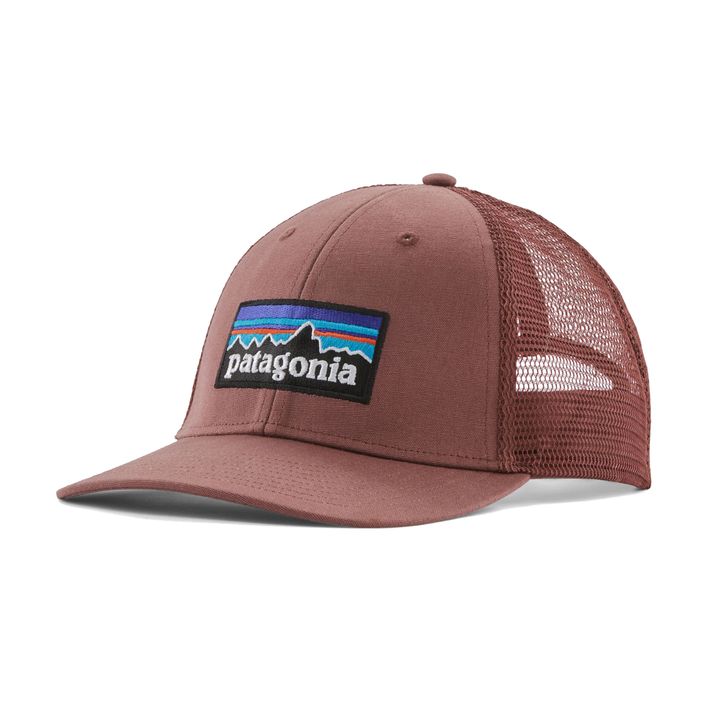 Кепка Patagonia P-6 Logo LoPro Trucker dulse mauve 2