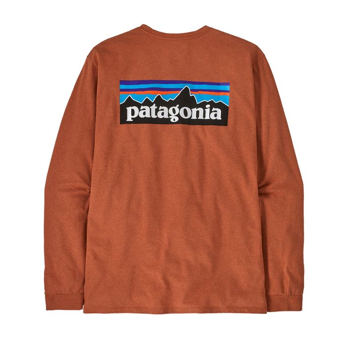 Кофта чоловіча Patagonia P-6 Logo Responsibili redtail rust 2