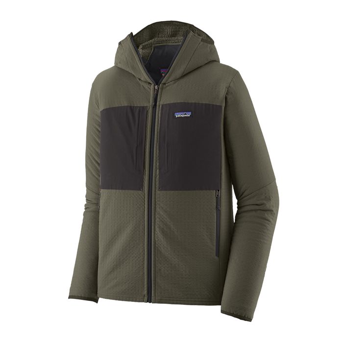 Куртка софтшел чоловіча Patagonia R2 TechFace Hoody pine needle green 2