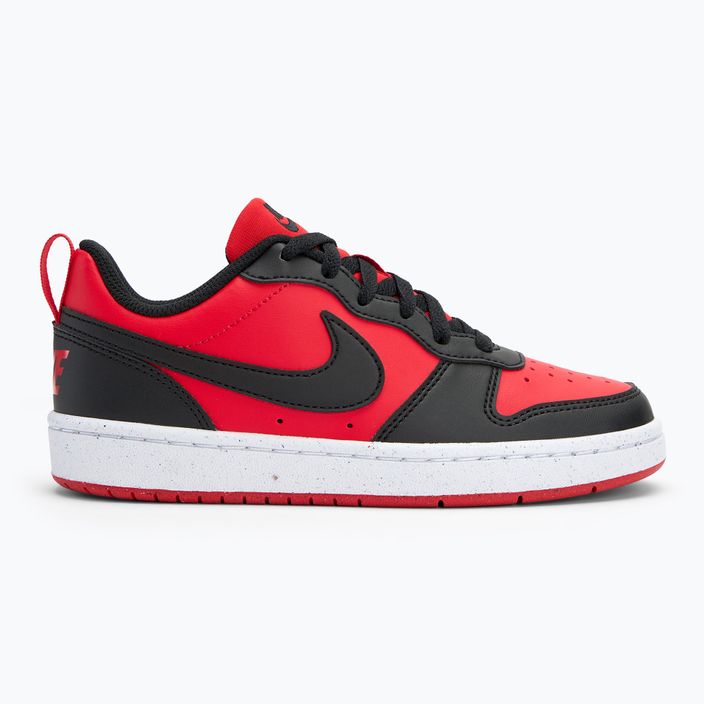 Кросівки Nike Court Borough Low Recraft university red/black 2