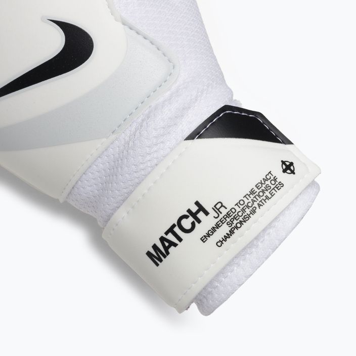 Рукавиці воротарські дитячі Nike Match white/pure platinum/black 4