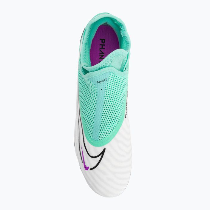 Футбольні бутси кросівки чоловічі Nike Phantom GX Pro DF FG hyper turquoise/black/ white/fuchsia dream 6