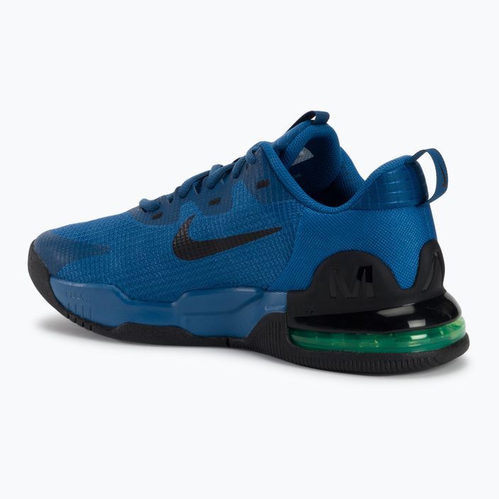 Кросівки для тренувань чоловічі Nike Air Max Alpha Trainer court blue/green strike/black 3