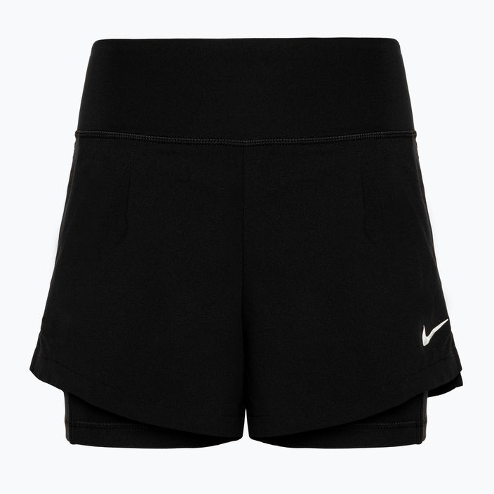 Жіночі тенісні шорти Nike Court Dri-Fit Advantage чорні/білі