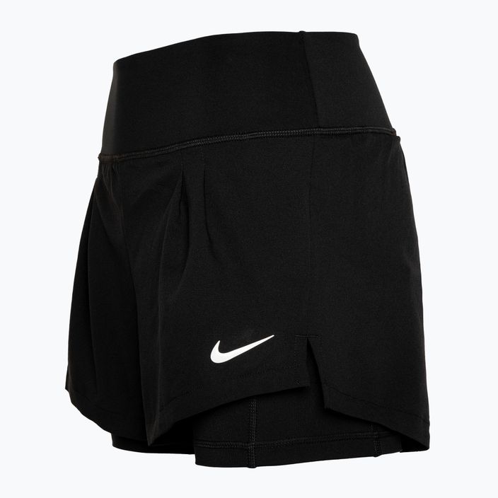 Жіночі тенісні шорти Nike Court Dri-Fit Advantage чорні/білі 3