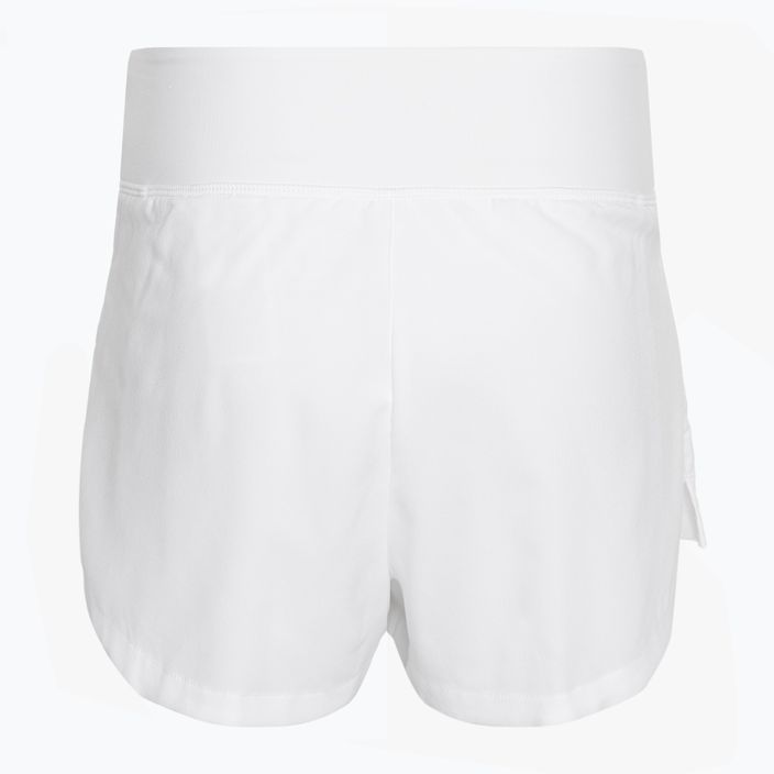 Жіночі тенісні шорти Nike Court Dri-Fit Advantage білий/білий/чорний 2
