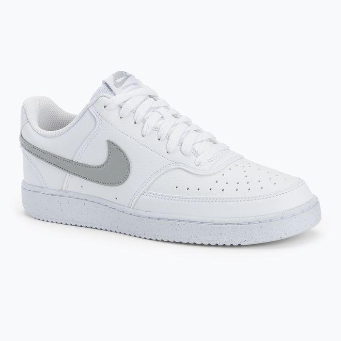 Кросівки чоловічі Nike Court Vision Low Next Nature white/light smoke grey