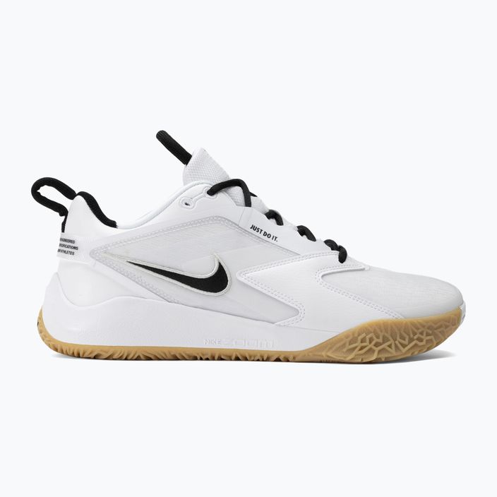 Волейбольні кросівки Nike Zoom Hyperace 3 білі/чорні-фотоновий пил 2