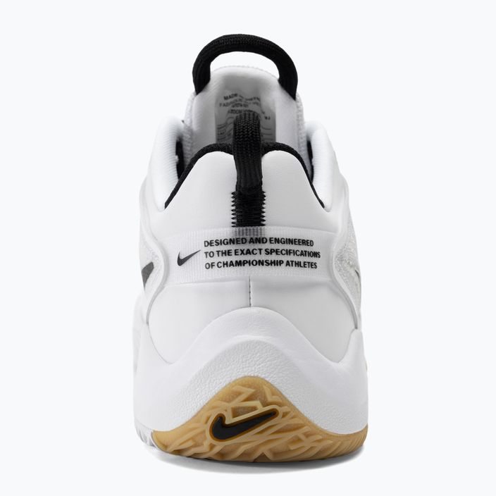 Волейбольні кросівки Nike Zoom Hyperace 3 білі/чорні-фотоновий пил 6