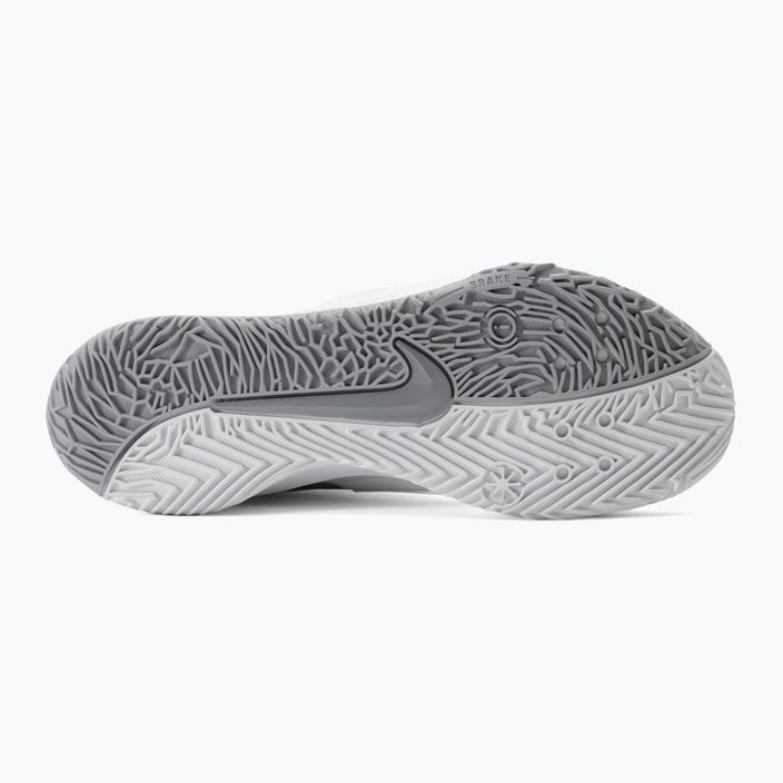 Волейбольні кросівки Nike Zoom Hyperace 3 photon dust/mtlc сріблясто-білі 4