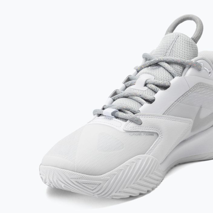 Волейбольні кросівки Nike Zoom Hyperace 3 photon dust/mtlc сріблясто-білі 7