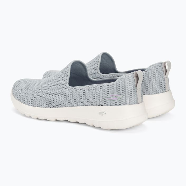 Кросівки жіночі SKECHERS Go Walk Joy Aurora light gray 4