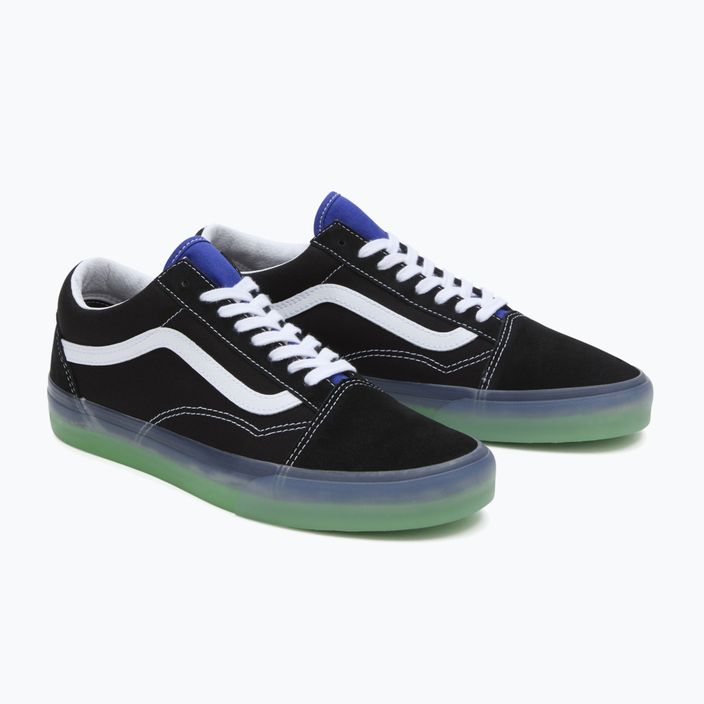 Черевики Vans Old Skool black/blue 8