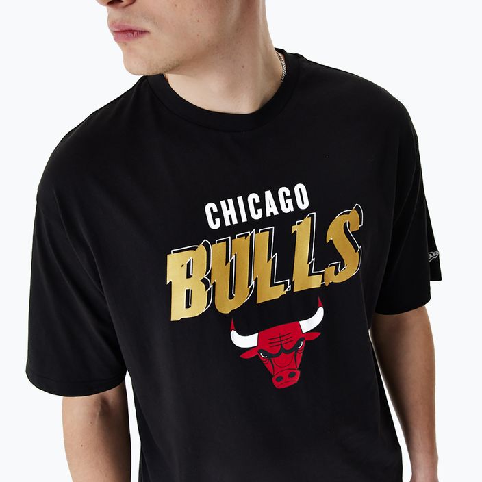 Футболка чоловіча New Era Team Script OS Tee Chicago Bulls black 3