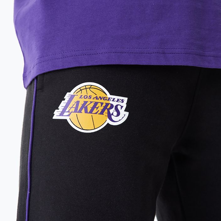 Штани чоловічі New Era NBA Color Insert Los Angeles Lakers black 5