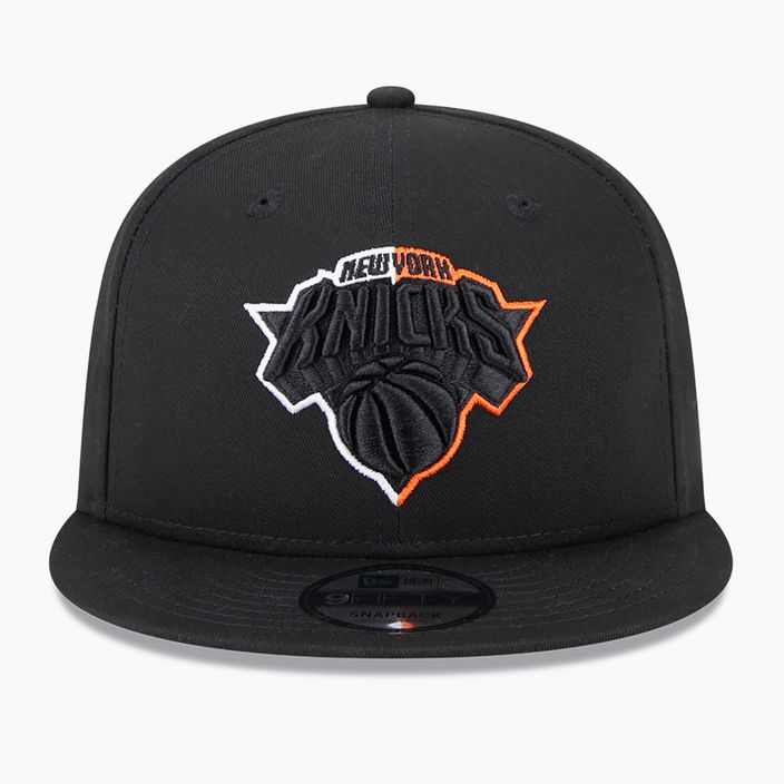 Бейсболка New Era Split Logo 9Fifty New York Knicks black 3