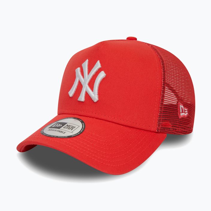 Чоловіча бейсболка New Era League Essential Trucker New York Yankees яскраво-червона