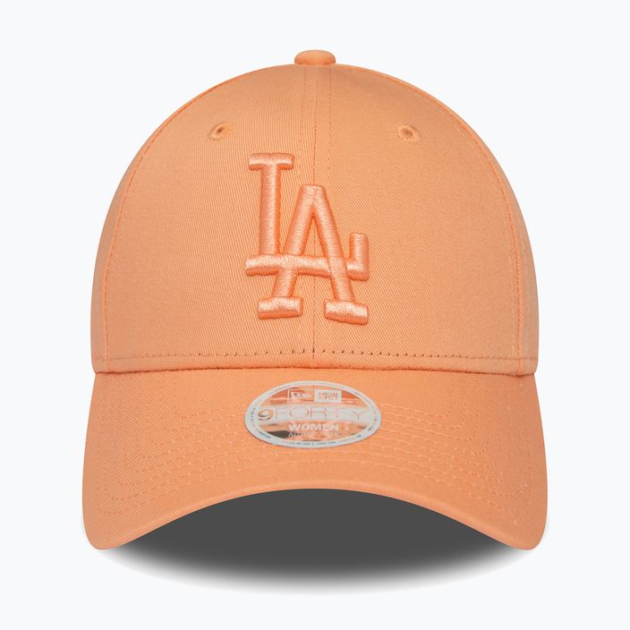 Жіноча бейсболка New Era League Essential 9Forty Los Angeles Dodgers пастельно-рожева 2