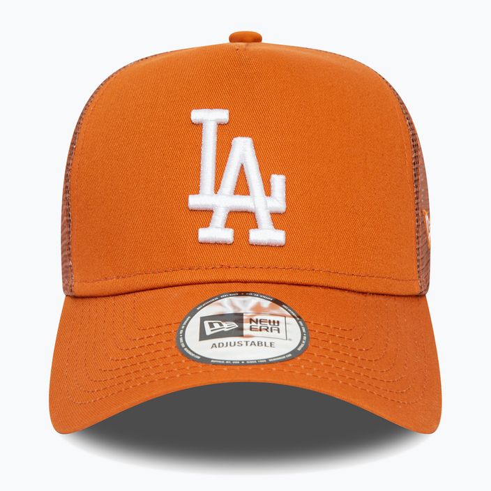 Чоловіча бейсболка New Era League Essential Trucker Los Angeles Dodgers медно-коричневого кольору 2