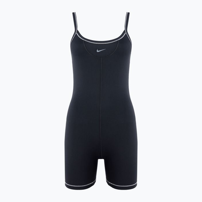 Комбінезон жіночий Nike One Dri-FIT Short black/light orewood brown/cool grey