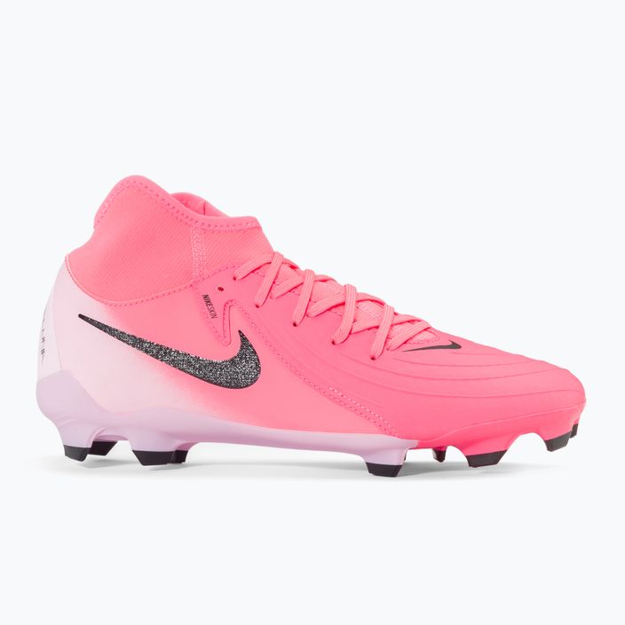 Футбольні бутси Nike Phantom Luna II Academy FG/MG sunset pulse / black 2