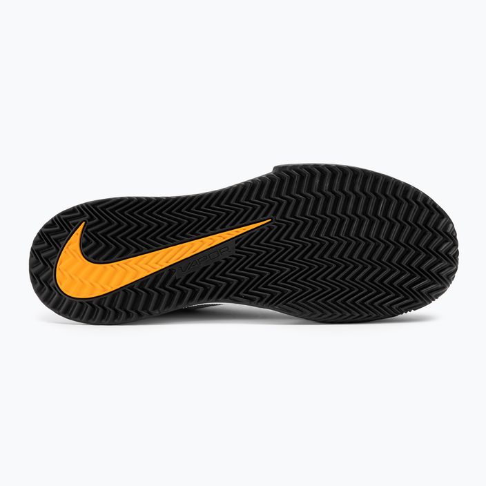 Чоловічі тенісні туфлі Nike Court Vapor Lite 2 Clay wolf сірі / лазерний бранж / чорні 4