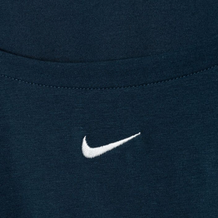 Футболка жіноча Nike Sportswear Chill Knit armory navy/sail 3