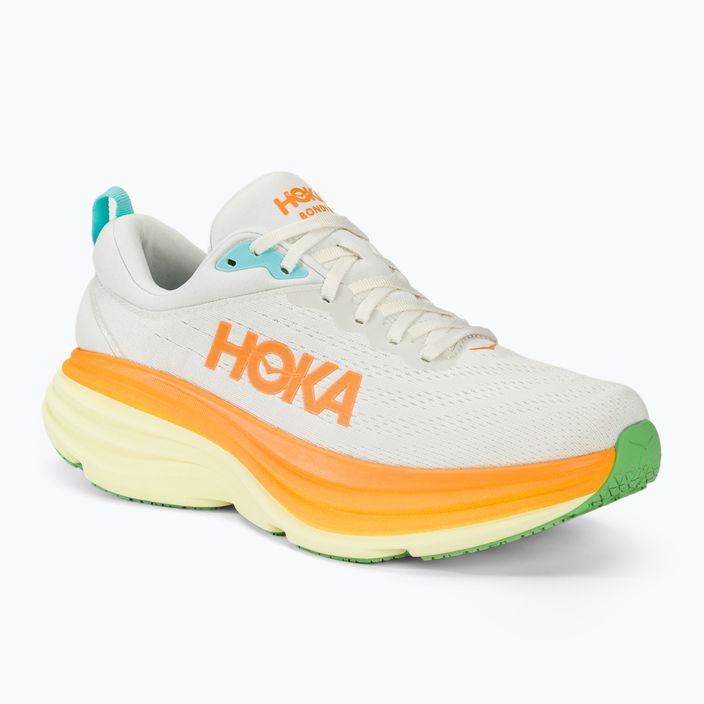 Чоловічі кросівки HOKA Bondi 8 blanc de blanc/solar