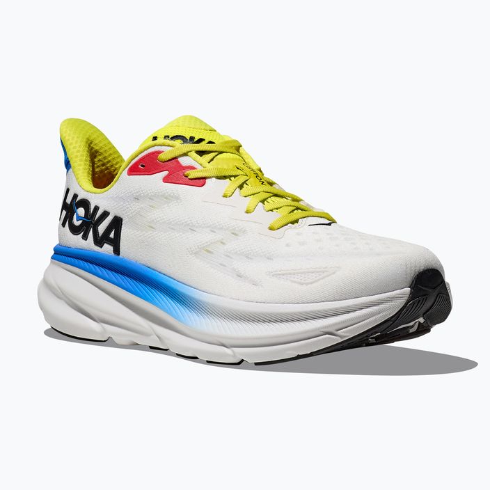 Кросівки для бігу чоловічі HOKA Clifton 9 blanc de blanc/virtual blue