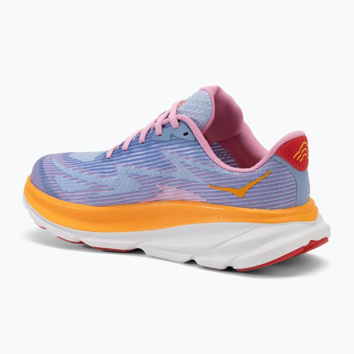 Кросівки для бігу дитячі HOKA Clifton 9 peony/mirage 3