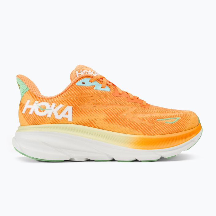 Чоловічі бігові кросівки HOKA Clifton 9 Wide solar flare/sherbet 2