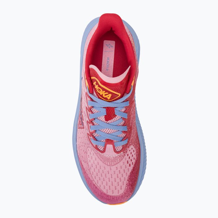 Кросівки для бігу дитячі HOKA Mach 6 peony/cerise 5