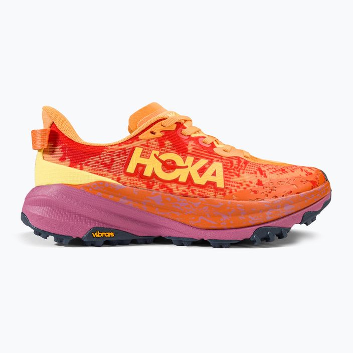 Кросівкі для бігу жіночі HOKA Speedgoat 6 sherbet/beet root 3