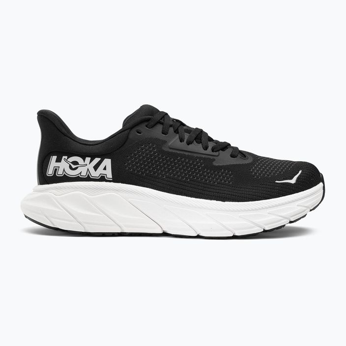 Кросівкі для бігу чоловічі HOKA Arahi 7 black/white 2