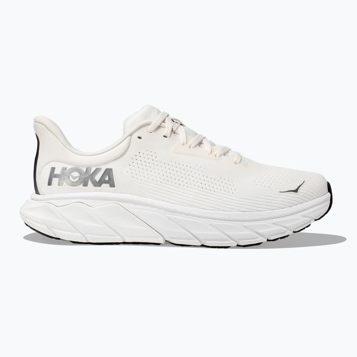 Кросівкі для бігу чоловічі HOKA Arahi 7 blanc de blanc/steel wool 9