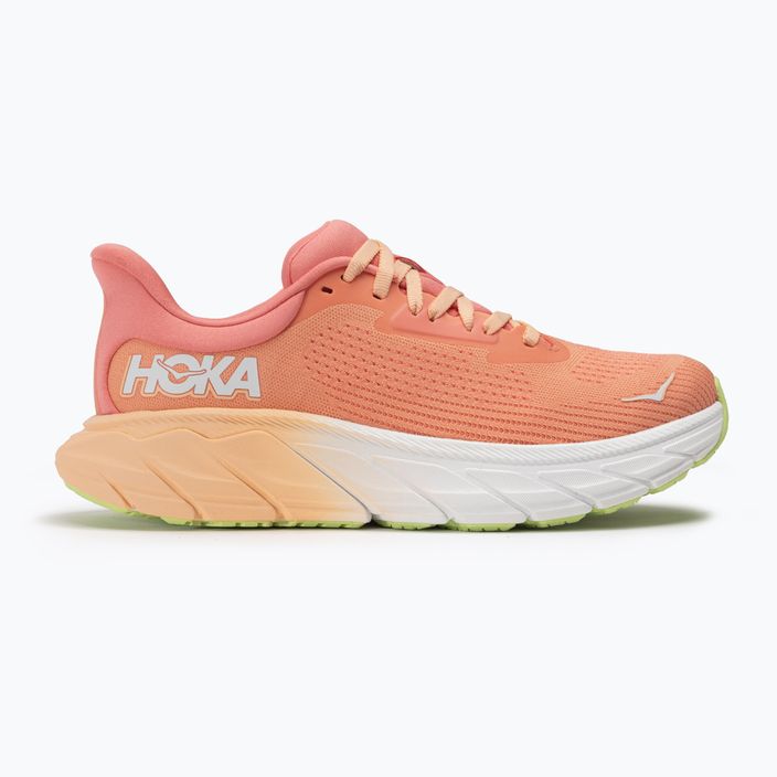 Кросівкі для бігу жіночі HOKA Arahi 7 papaya/coral 2