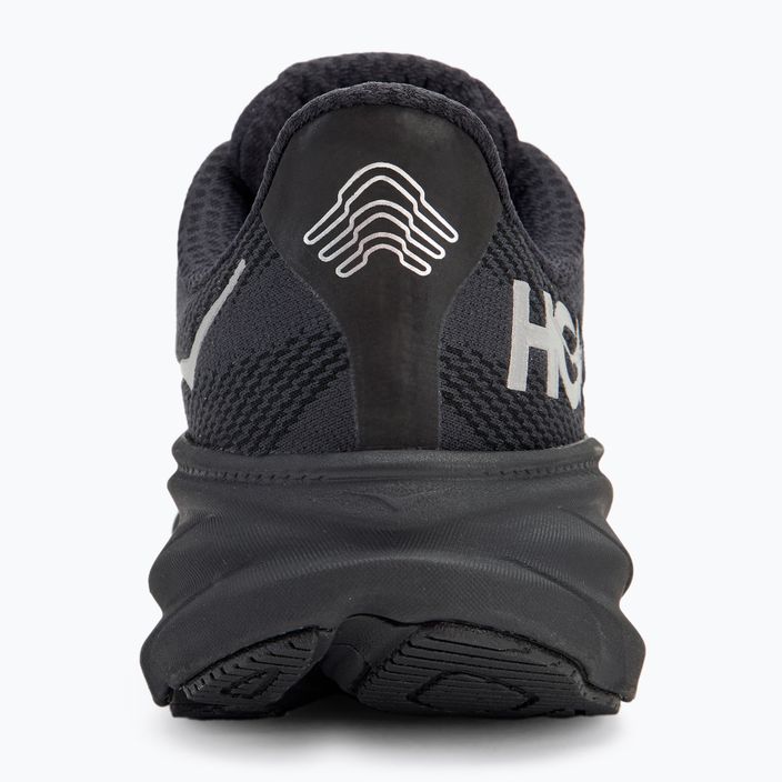 Кросівки для бігу чоловічі HOKA Clifton 9 GTX black/black 6