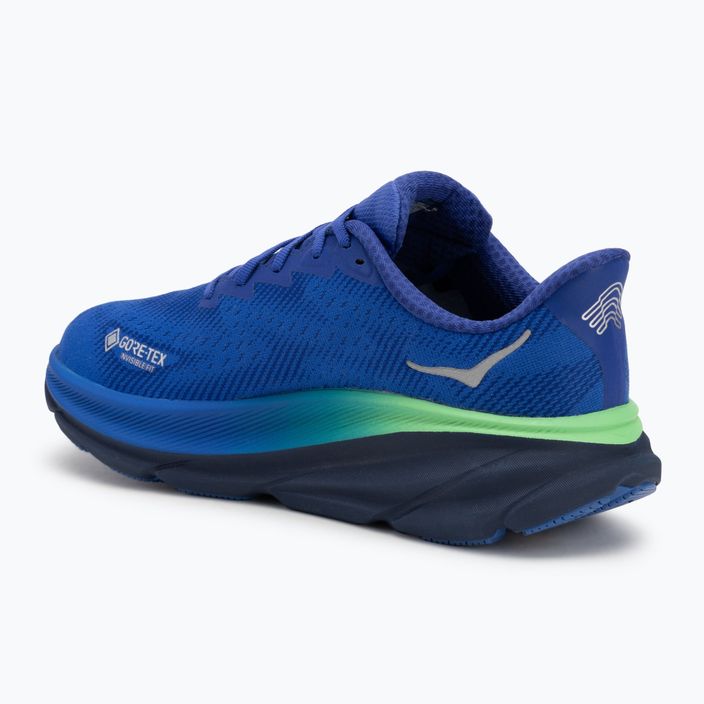 Кросівки для бігу чоловічі HOKA Clifton 9 GTX dazzling blue/evening sky 3