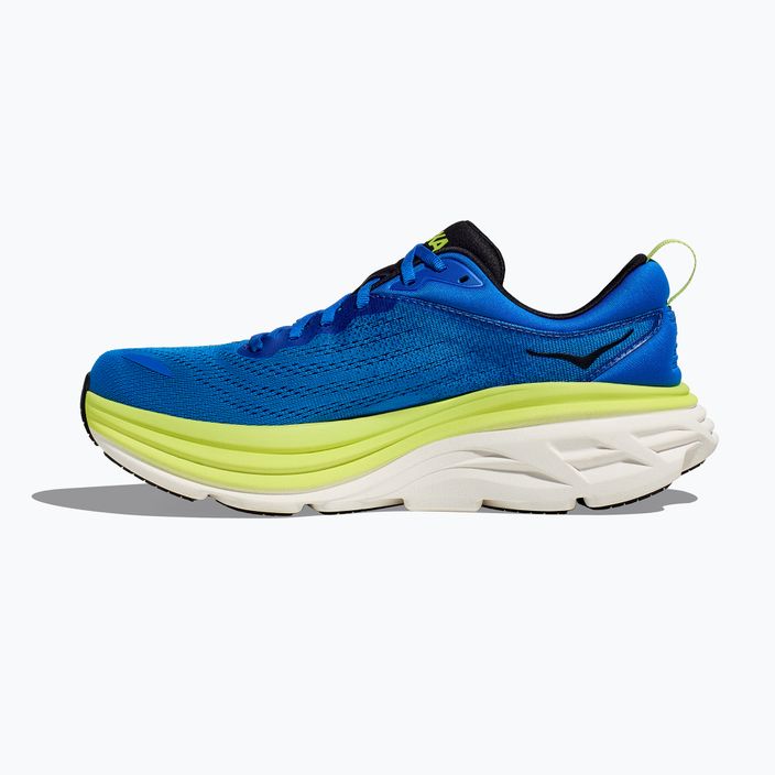 Кросівки для бігу чоловічі HOKA Bondi 8 electric cobalt/lettuce 3