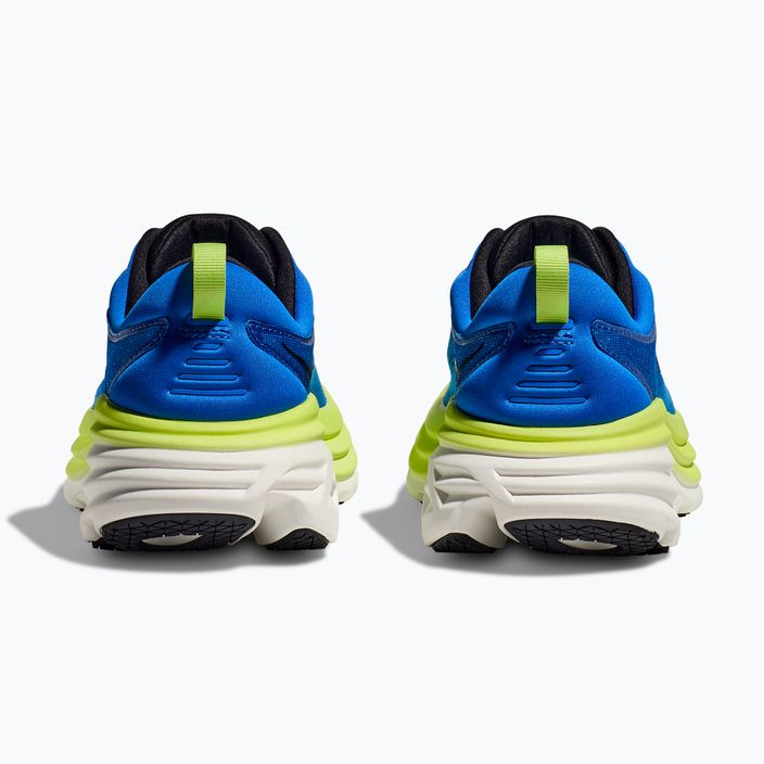 Кросівки для бігу чоловічі HOKA Bondi 8 electric cobalt/lettuce 4