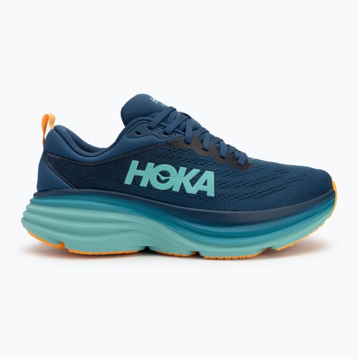 Кросівки для бігу чоловічі HOKA Bondi 8 midnight/shoreline 2