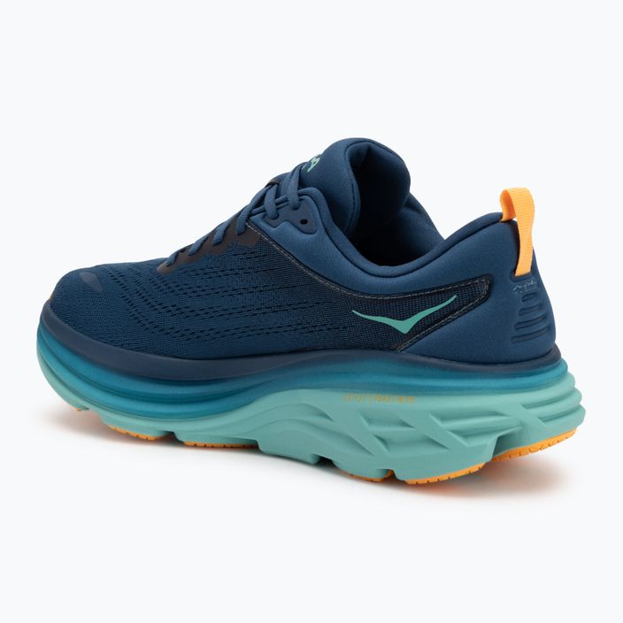 Кросівки для бігу чоловічі HOKA Bondi 8 midnight/shoreline 3