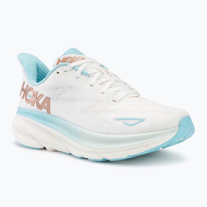 Кросівки для бігу жіночі HOKA Clifton 9 frost/rose gold