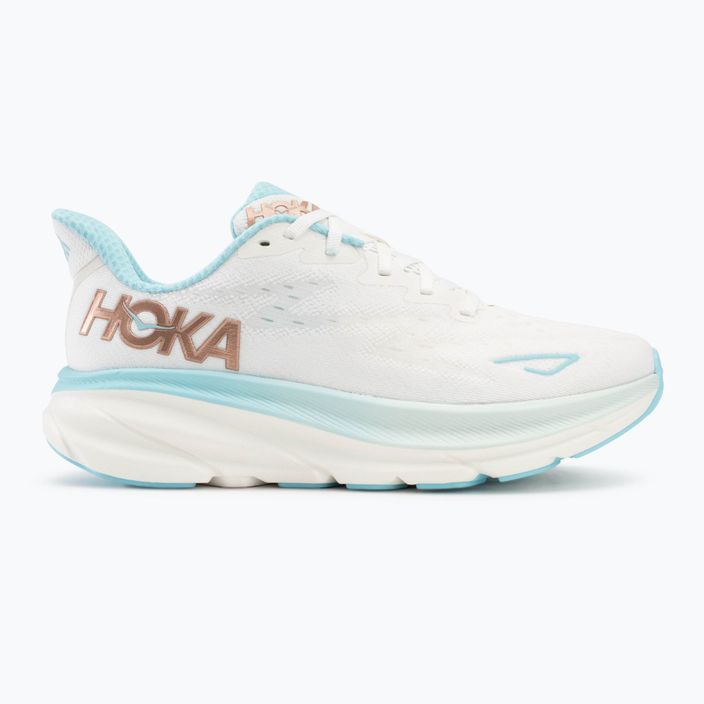 Кросівки для бігу жіночі HOKA Clifton 9 frost/rose gold 2