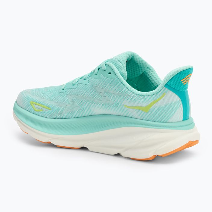 Кросівки для бігу жіночі HOKA Clifton 9 seafoam/aqua breeze 3