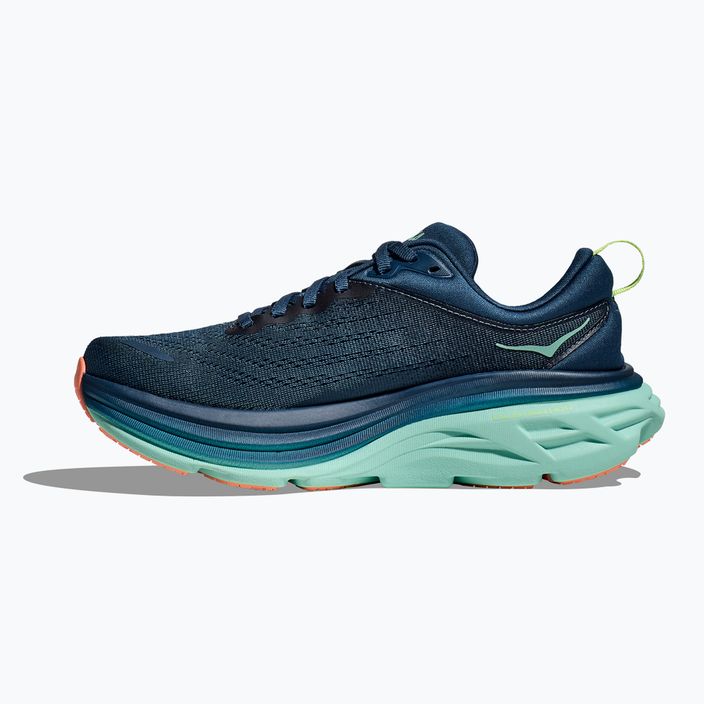 Кросівки для бігу жіночі HOKA Bondi 8 midnight/seafoam 2